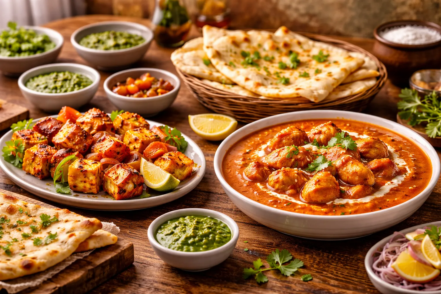 Punjab Dhaba Indian Cuisine restaurant interior in Edmonton, AB