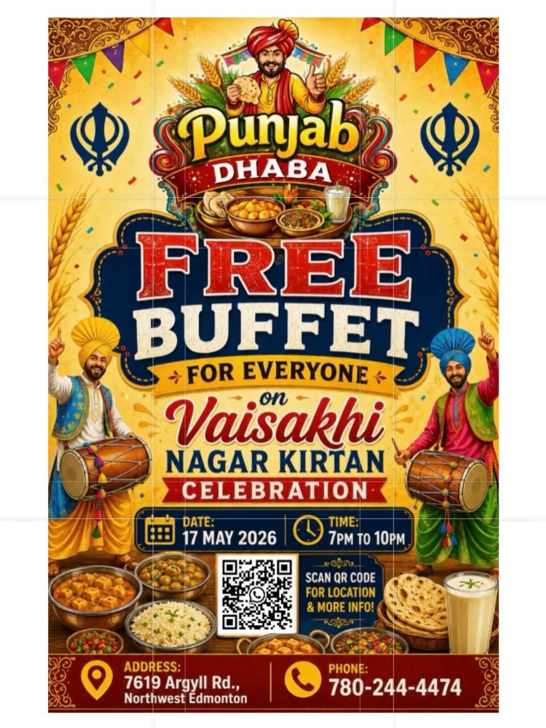 Special Offer at Punjab Dhaba Indian Cuisine Edmonton